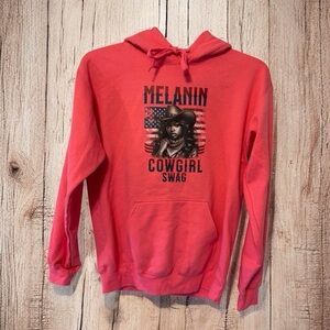 Pink Melanin Cowgirl Swag Hoodie